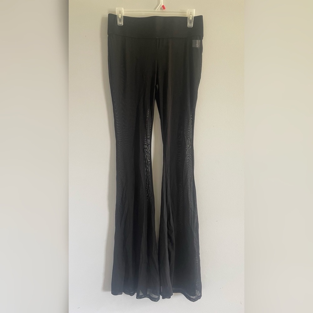 iHeartRaves Mesh Bell Bottoms